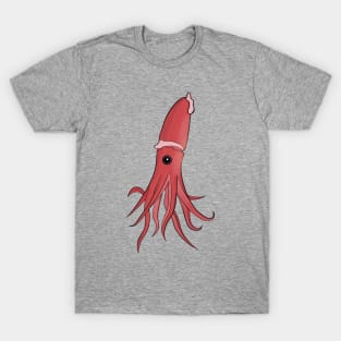 Sea Creatures A Beautiful Squid T-Shirt